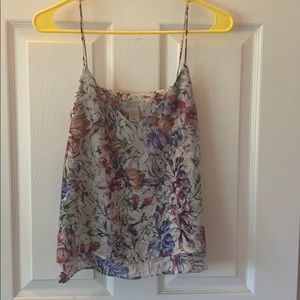Floral tank H&M tank top